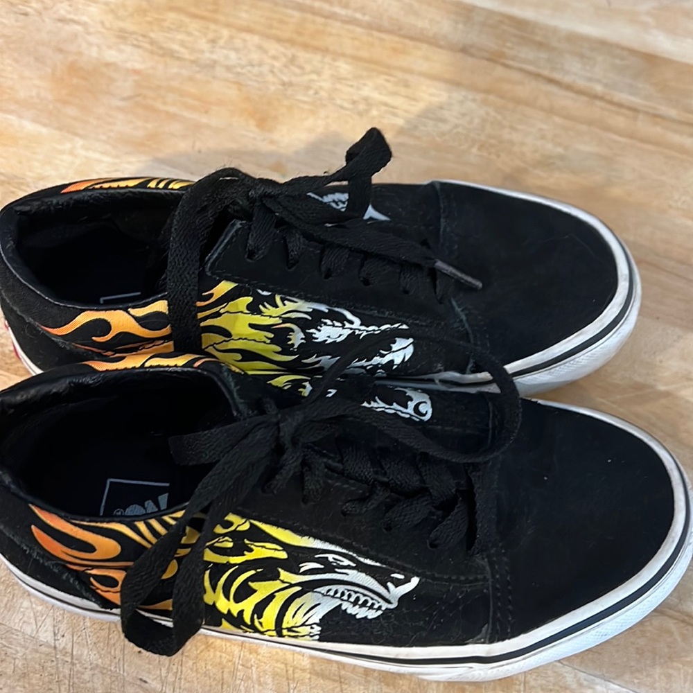 Little boys Vans size 13.5
